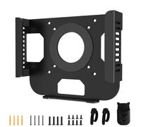 Metal Mount for Mac Mini M1, M2, M2 Pro Mini VESA Wall Under Desk Mounting Bracket for Mac Mini Mid 2011 to 2023 M1 M2 Dock Anti-Scratch Mount Compatible with Mac Mini CPU with Remote Holder