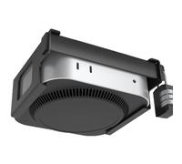 Metal Mount for Mac Mini M4/M4 Pro, Compatible with EVSA Mounts Monitor Mounting, Multi-functional Mount with Lock