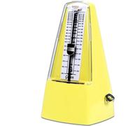 Metal Movement Mechanical Metronome Loud Sound Musical Instrument Piano Metronome Vintage Style Guitar Metronome(Pink-Large)