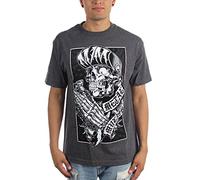 Metal Mulisha - Mens Corner T-Shirt, Medium, Charcoal Heather