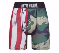 Metal Mulisha Men's The Bizness Boxer Brief, Multi, XXL