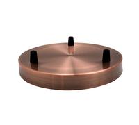 Metal Multi Outlet 3 Point 200mm Ceiling Rose for Pendant Light Fitting Versatile Accessory for Modern, Customizable, and Elegant Lighting Solutions, Multiple Drops and Arrangements.
