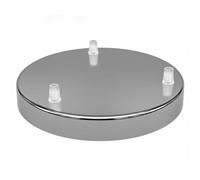 Metal Multi Outlet 3 Point 200mm Ceiling Rose for Pendant Light Fitting Versatile Accessory for Modern, Customizable, and Elegant Lighting Solutions, Multiple Drops and Arrangements.