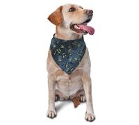 Metal Music Musical SignDog Bandanas Cat Puppy Scarfs Washable Pet Handkerchief