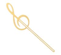 Metal Musical Note Bookmark Golden Hollow Elegant Reading