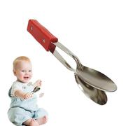 Metal Musical Spoons, Hand Percussion Traditional Irish, Stainless Steel Musical Instrument, Percussion Music Metal Spoons With Portable Design, Wood Musical Spoon For Kids, Music Education Spoons For