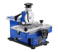 Metal Nameplate Stamping Machine Semi-Automatic Embosser Label Printing Marking Machine Dog Tag Printer (2.5mm Character Wheel)