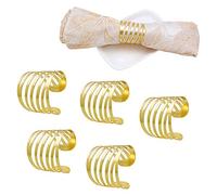 Metal Napkin Rings, Metal Napkin Rings For Table Decoration In Gold And Silver, 6 Or 12 Pcs(Silver 12pcs)