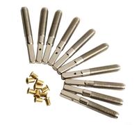 Metal Needle Nails And Wrench Tuning Pin Set 10PCS For Lyre Harp Accessories String Installation Tool(Tuning Pin Nail)