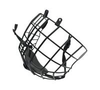 Metal Net Face Ice Hockey Helmet Full Face Cage Helmet Wide Field Shield Ice Hockey Baseball Face Guard Full Hockey Helmets Cage
