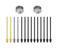 Metal Nibs/Tips Replacement for Samsung Galaxy Tab S10+/S10 Ultra/S9/S9FE+/S9 Ultra/S8/S8+/S8 Ultra/S7/S7 FE/S6/S6 Lite/S22/S23/S24 Ultra S Pen,Nibs/Tips+Clip + Organizer (4+10 pcs Set)