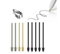 Metal Nibs/Tips Replacement Tips for Remarkable 2, Durable Remarkable Pen Tips for Marker 1/2 Stylus Marker Pen Plus, Titanium + Copper + lastic Nibs/Tips+Clip 2+2+5 Pcs