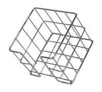 Metal Note Paper Organizers Memo Pad Block Holder Desktop Notepads Holder 27x95x80mm for IOffice Desk Organization Desk Accessories for Professional