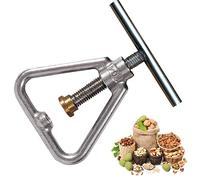 Metal Nut Cracker Tool Nutcracker Kitchen Tool Stainless Steel Pecan Cracker Nutcracker Tool for All Sorts of Nuts