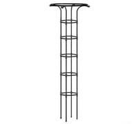 Metal Obelisk Trellis for Climbing Plants Supporting Seasonal and Perennial Vines in Various Growing Environments (65CM)