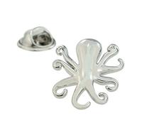 Metal Octopus Lapel Pin Badge