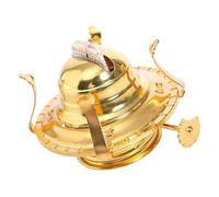 Metal Oil Lamp Head with Cotton Wicks Easy, 38hole Large Four c | Aluminum Alloy Construction, Classical Design, Rusts Resistant, Installation, Replacement Part for Standard