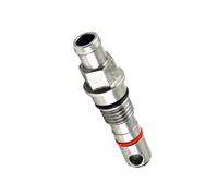 Metal Oil Pan Drain Bolt with Rubber Seal for Marine Engines | Fits 175-300 for hp models, 3.4L and 4.6L engines, secure sealing for surface, routine maintenance essential
