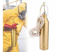 Metal Oil Sampling Kit - Copper Liquid Sampler with Static Proof Rope, 500ml Capacity, 20m/65.6ft Rope Length - Essential Tank Oil Sampler for Precise Liquid Analysis
