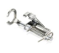 Metal Open Toe Free Motion Quilting Embroidery Presser Foot for Most Low Shank Singer, Brother, Janome, Juki, Babylock, Elna, Kenmore, White and More Sewing Machines