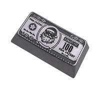 Metal Original Height Keycap 2.0U Alloy Backspace Key Button For Mechanical Keyboards Enthusiasts Original Height Keycap