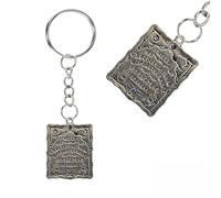 Metal Ouija Board Keyring Pagan Gothic Keychain Ghosts Gift Mystic Wicca Wiccan Spirits Occult Key Chain Scary Horror Ring Accessory Bones Pendant Charm Ghost Halloween Creepy Spirit Board Talking