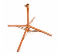 Metal Outdoor Umbrella Base with Foldable Design, Portable Parasol Stand for Stability at Beaches, Gardens, and Various Outdoor Venues (Four Legs)