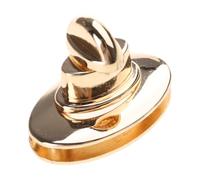 Metal Oval Shape Clasp Turn Lock Twist Locks for Handbag Shoulder Bag Purse Hardware Replacement Accessories