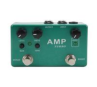 Metal Overdrive Boost Guitar Pedal, True Bypass Portable Multi-Function Effect with Bass Control & Foot Switch for Live Performance
