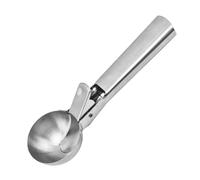 Metal Palette Set:Cookie Pastry Scoop, Meatball Scoop | Durable Ice Cream Spoon, Multifunctional Baking Scoop, Ergonomic Handle, Large Scoop with Trigger