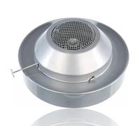 Metal Paraffin Heater for Greenhouse and Garden Use - Outdoor Plant Temperature Support Unit with Fuel Reservoir and Protective Mesh Burner for Frost Protection and Growth Care