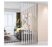 Metal Partition Post - Adjustable Room Separator Column with Non-slip Rubber Pad and Anti-scratch Design