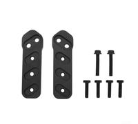 Metal Passenger Floorboard Relocation Kit Compatible With For Can-am Spyder Rt Se6 2020 To 2024 Black Finish Foot Rest Mounting Hardware Set