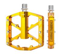 Metal pedals for bicycles, metal bicycle pedals, scratch-resistant | Sealed for Mountain Road City Bikes, Hybrid, Outdoor Cycling, Travel, Allt