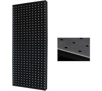 Metal Pegboard Panel Garage,peg-board And Shelf Tool Organizer,wall Mounted Organizer,diy Garage Storage Wall Mount System,craft Organizer, Black