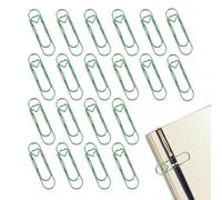 Metal Pencil Clips - Stationery Accessory 20pcs Pencil Clips for Notebook, Planner, Journal, Notebook, School, Classroom, Travel, Shuttle, Meeting Room