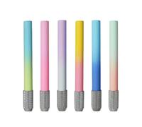 Metal Pencil Extender Set For Artists And Daily Use Extending Tools For Crayons And Colored Pencils 6PCS (10x2x2cm)