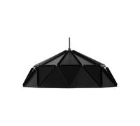Beliani Pendant Lamp Senia Metal Black