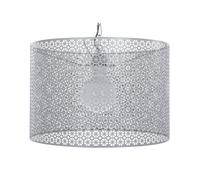 Metal Pendant Lamp Grey MEZEN