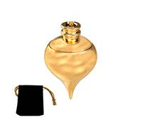 Metal Pendulum, Egyptian Pendulum, Professional Dowsing Pendulum, Divination Pendulum, Esoteric Pendulum. (Golden Water Drop)