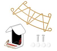 Metal Perch Extender for Smart Bird Feeder, Durable Perch Extender with Screws & Washers Bird Feeder Accessories & Replacement Parts for More Birds Resting Space