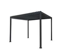 MonsterShop Aluminium Pergola 3M X 3M Gazebo