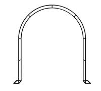 Metal Pergola Arbor, Garden arch trellis for climbing plants, garden archway Rose Arbor for Various Climbing Plant Wedding Garden Arch Bridal Party Decoration Wide Arbor, Weather Resistant