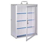 Metal Phone Storage Box with 12/24/36/48/60 Slots Wall-Mounted with Locks Ideal for Schools Offices and Public Spaces - and Secure.