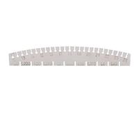 Metal Piano String Gauge, Excellent Metal Guitar Ukulele String Ruler, Light Weight with Clear Engraving Scales, Compact Size for Easy Carrying, Musical Instrument Tool, Suitable
