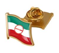 Metal Pin - 0.75 x 0.71 Inch Symbolic Metal Jewelry | Patriotic Brooch with Pattern for Lapel Collar, Denim Jackets, Sweaters, Hats, Scarves, Bags, Party Bar, A, See description