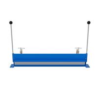 Metal Pipe Bender Manual Sheet Metal Bending Machine, Equipped with 2 C-Clamps, 0-90° Bending Brake Machine Suitable for Workshop Metal Processing