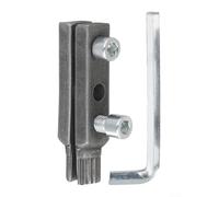 Metal Pipe Fracture Remover Tool for Broken Angle Valve and Faucet Wire Extraction, Compact Design 7.5cm Length, Silver Finish for Plumbing Repair and Maintenance in Home Improvement Projects(a)