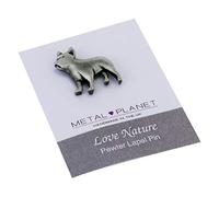 Metal Planet Ltd French Bulldog, cute dog pin for animal lovers, UK gift