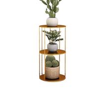 Metal Plant Stand, 3 Tier Wrought Iron Flower Pot Shelf for Indoor Outdoor Use, Vertical Corner Plant Holder Rack for Patio, Garden, Balcony, Living Room